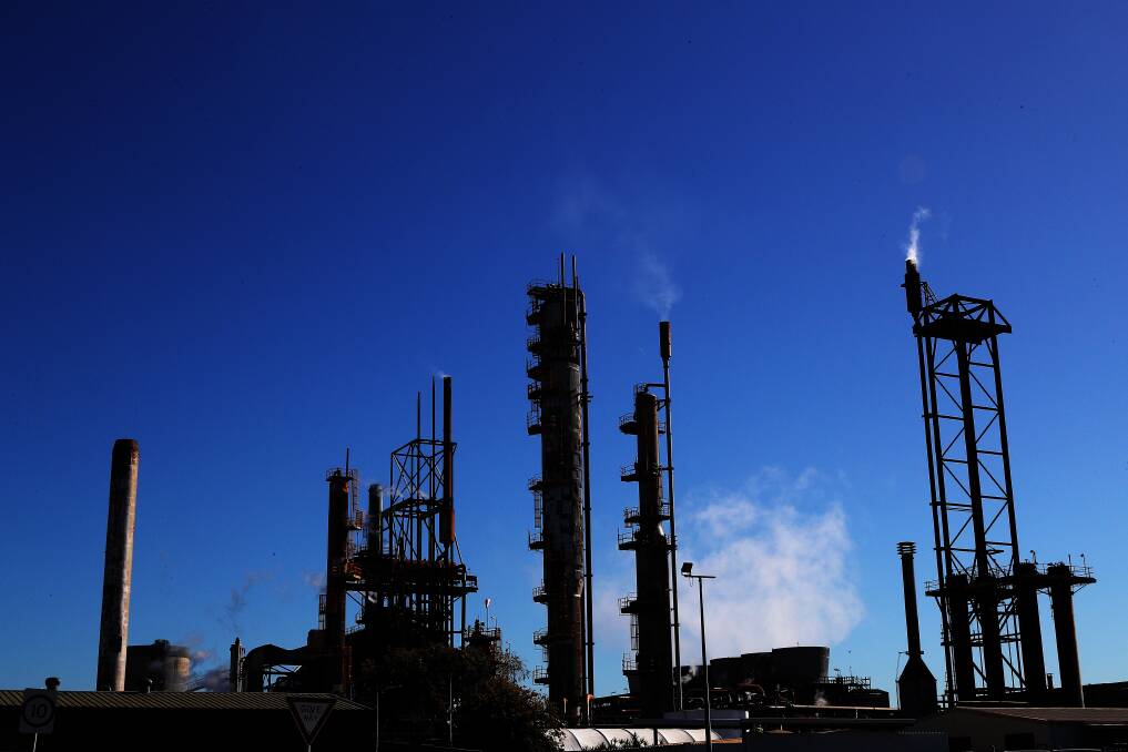 The Orica plant at Kooragang. Pictures by Peter Lorimer.