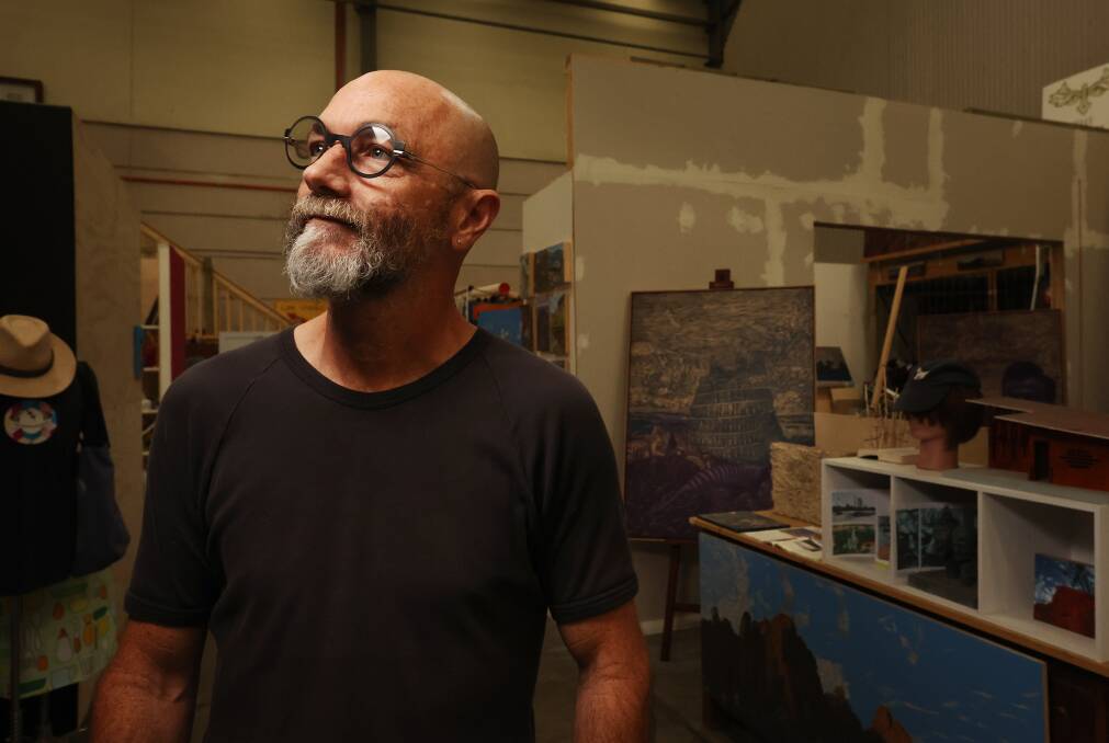 The Creator Incubator founder Braddon Snape says, "It was important to have that open studio kind of feel." Picture by Simone De Peak