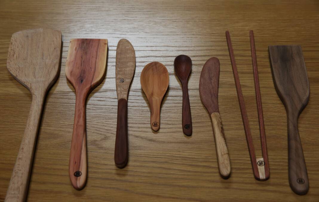 Wide range: Various utensils by Willis. Pictures: Simone De Peak