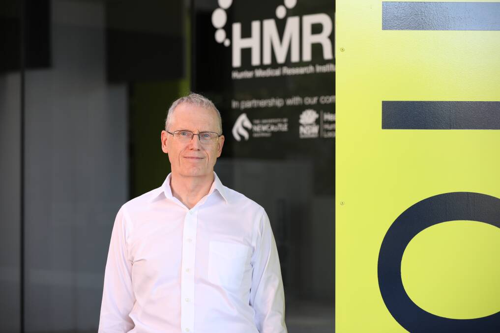 Essential Work: Hunter Medical Research Institute director Tom Walley. HMRI is working on coronavirus research. Picture: Mark Rothfield 
