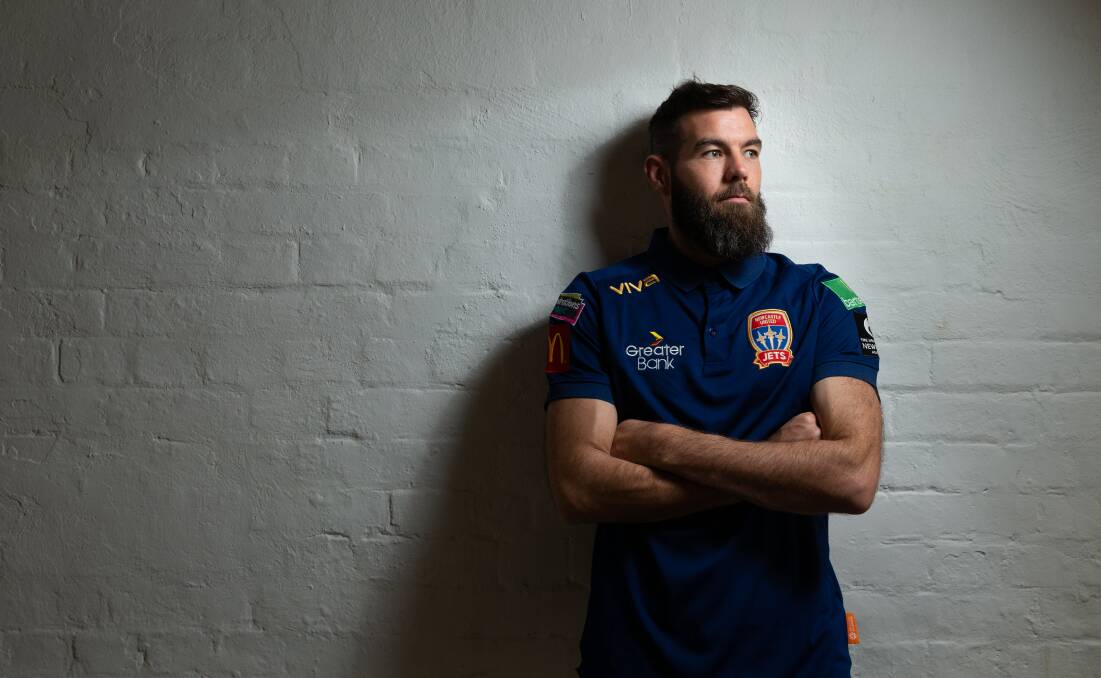 RESPECT: Newcastle Jets import Joe Ledley has spoken about the A-League on a BBC podcast. Picture: Max Mason-Hubers