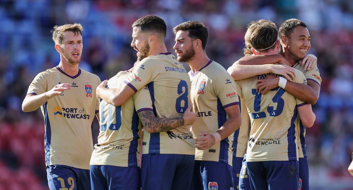 The Newcastle Jets are facing an uncertain future. Picture by Marina Neil