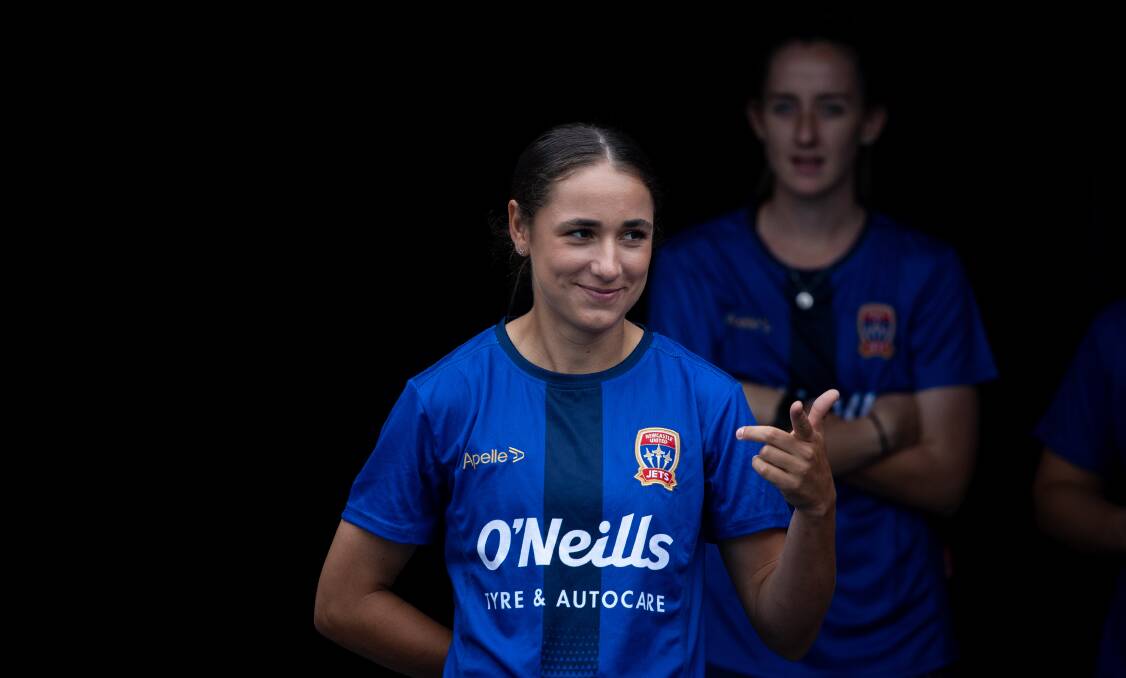 STRIKE A POSE: Star Jets recruit Sunny Franco brings experience to the Jets. Picture: Marina Neil