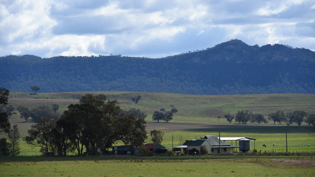 Pristine: Mt Penny in the Bylong Valley, which boasts some of the state's best agricultural land. KEPCO plans to build a new coal mine in the area. Picture: Brendan Esposito