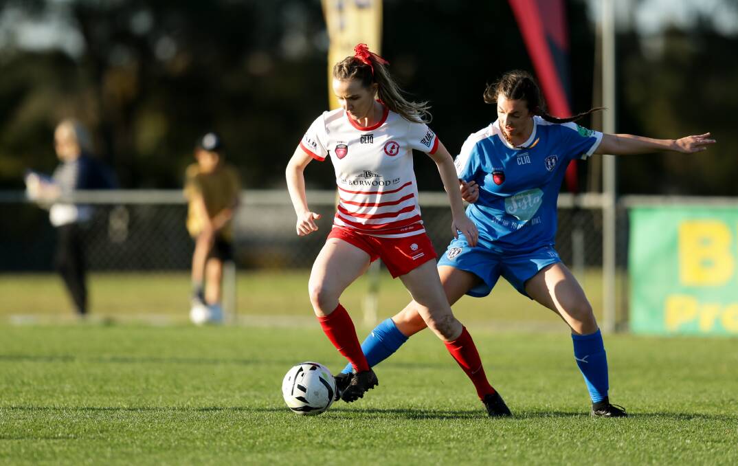 IMPACT: Melbourne City's Rhali Dobson will again be key for Merewether in her fourth season at the club. 