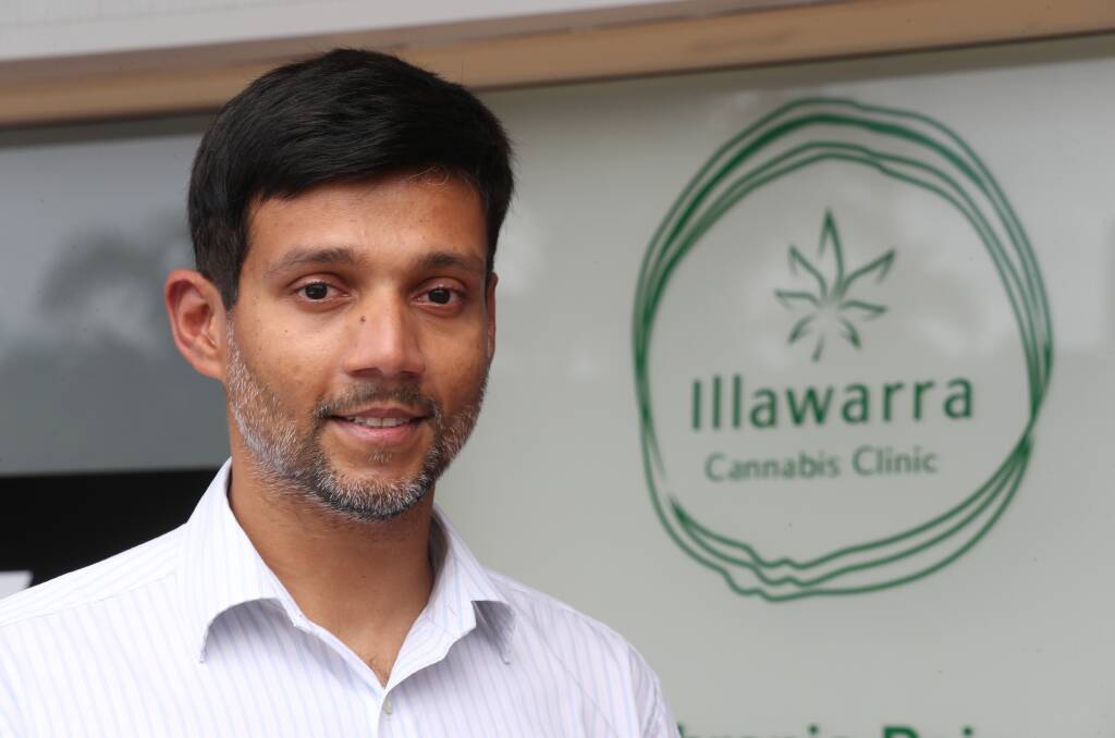 Dr Romesh Sarvanandan who opened the region's second cannabis clinic earlier this year after noticing a demand in prescriptions. Picture by Robert Peet. 