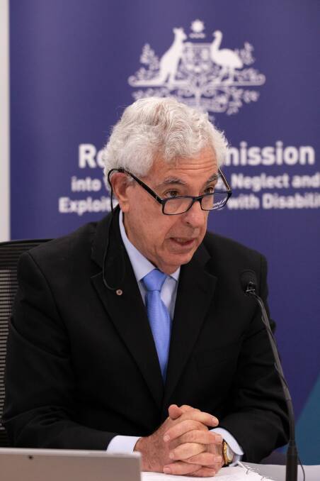 Royal Disability Commission Chair Ronald Sackville AO. 
