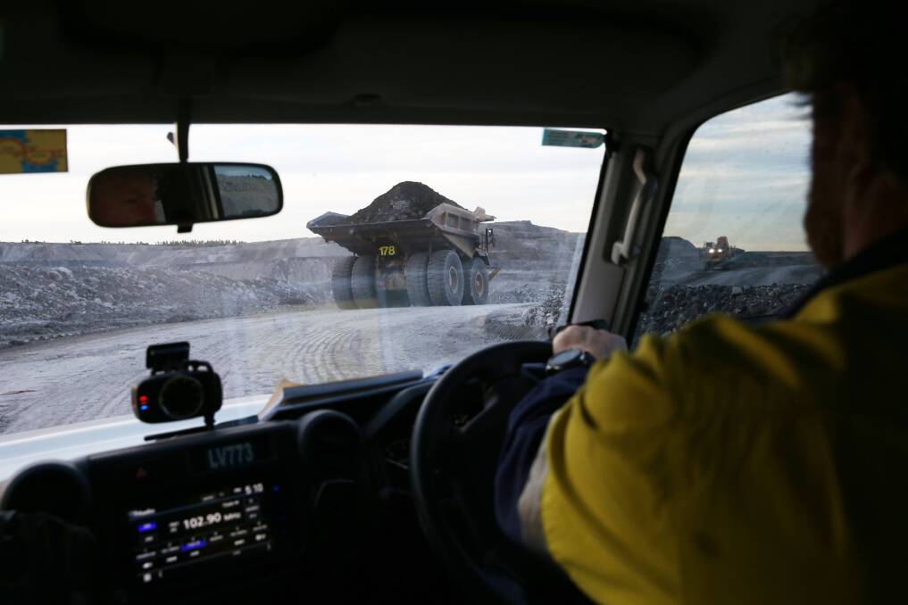 BEHIND THE WHEEL: Experienced dump truck drivers are being offered a quarterly attendance incentive, six weeks paid leave, 105 hours personal leave, and a $10K sign-on bonus. Picture: Peter Lorimer
