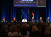 The Disability Royal Commission panel, pictured at the first sitting in 2019. Picture: Supplied.