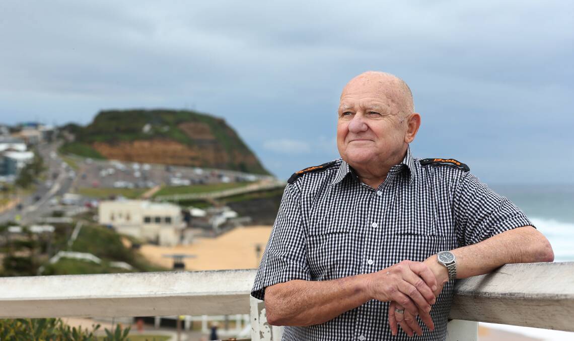TOO RISKY: Taxi driver Hugh Williams, near his home in Merewether. Picture: Simone De Peak