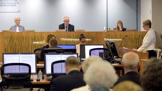 Royal Commission into Institutional Responses to Child Sexual Abuse case study 50. Picture shows Counsel Assisting, Gail Furness SC, addressing the commission