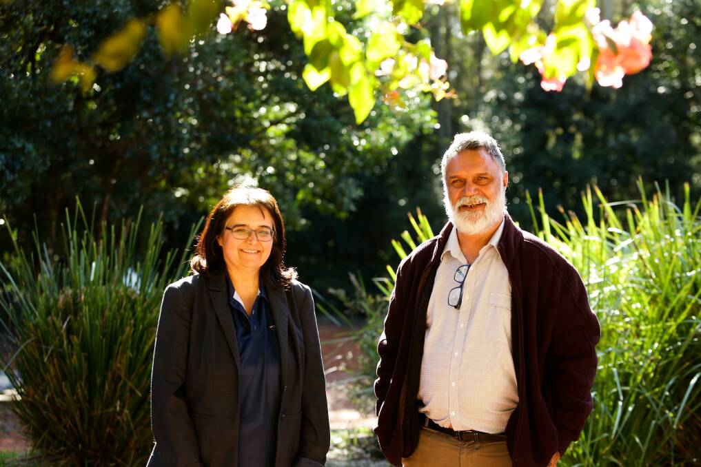 Time for change: The University of Newcastle's Wollotuka Institute head Dr Kath Butler and deputy head Raymond Kelly. Picture: Jonathan Carroll