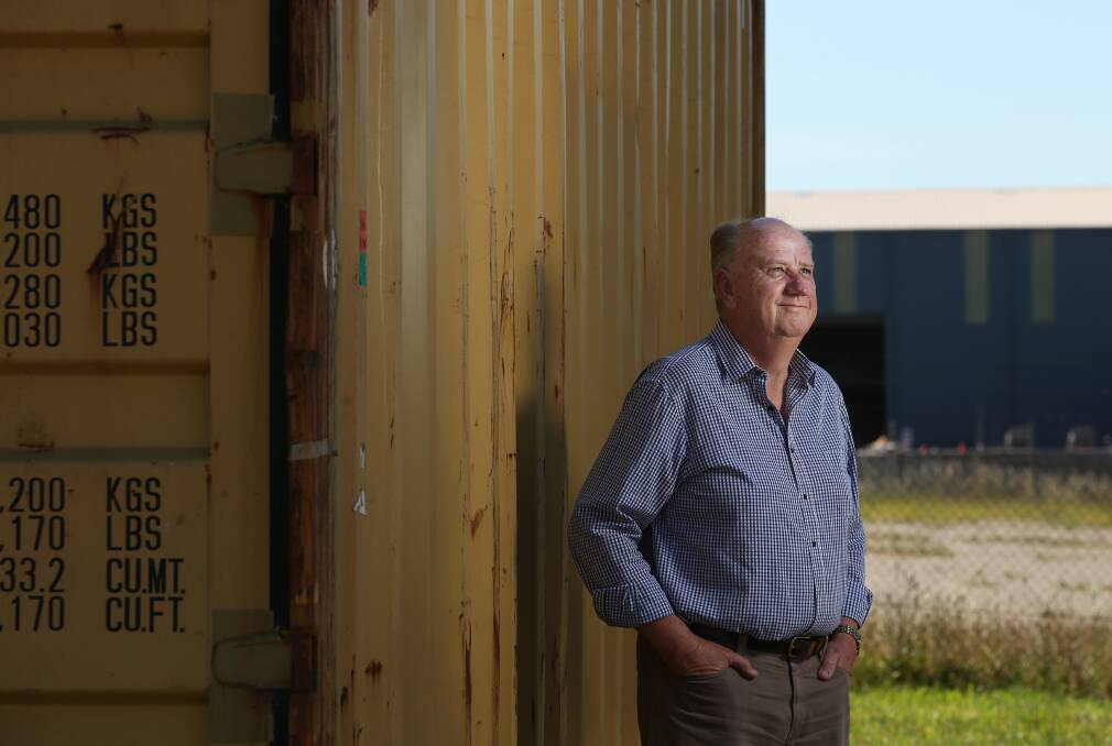Strong future: Chamber of Commerce president Mike Kelly. Pictures: Simone De Peak