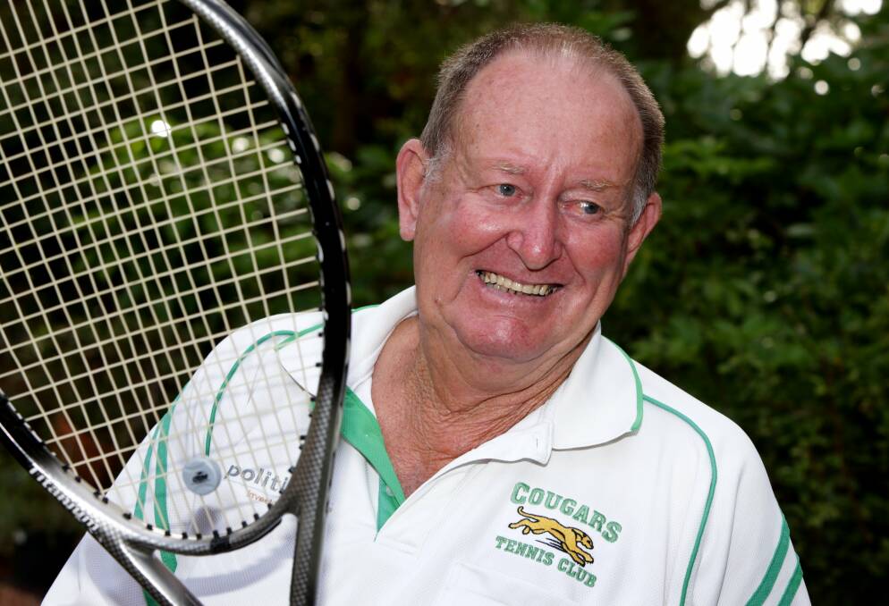 Frank Kitcher OAM coordinated the annual Newcastle Senior Easter Tennis Tournaments, fundraising for the Cancer Council, from 2008 to 2016.