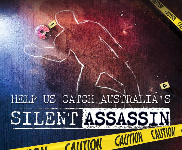 CAMPAIGNING JOURNALISM: The Silent Assassin series is produced for Australian Community Media titles including the Newcastle Herald. It's message is forthright, and questions some of the widely accepted wisdoms of Australian dietary lore.