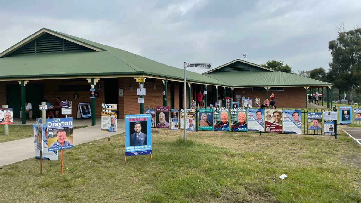 ELECTION: Voting is underway at the Stan Thiess Memorial Centre in Muswellbrook on as part of the 2021 NSW Local Government Elections on Saturday, December 4. Picture: Mathew Perry