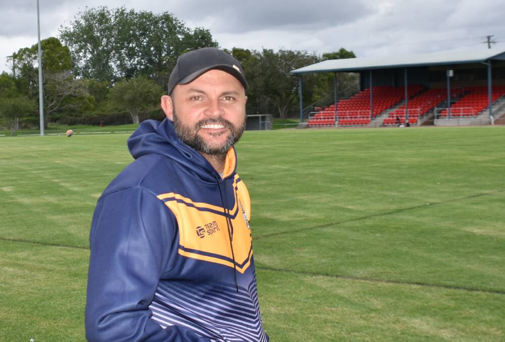 Former NRL star Beau Champion has been appointed as the Macleay Valley Mustangs first grade coach. Picture by Mardi Borg