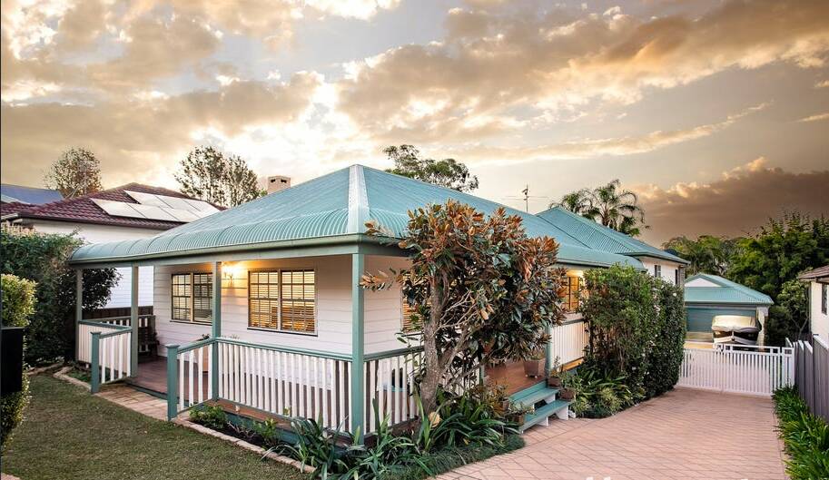 The sale of 19 Crown Street, Belmont, produced the highest auction result of the weekend after it was sold to a buyer from Sydney for $1,227,500. Picture supplied.