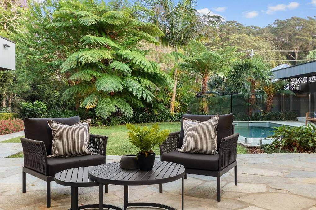 The home is surrounded by established tropical gardens. Picture supplied
