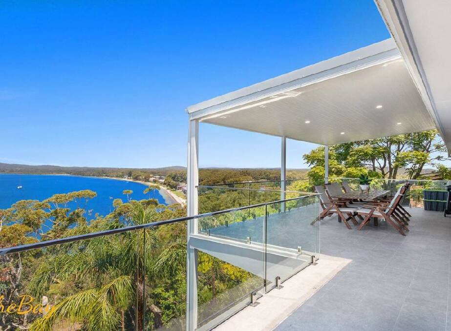 This property in Salamander Bay is among the short-term rentals on offer in the Port Stephens region. Picture supplied