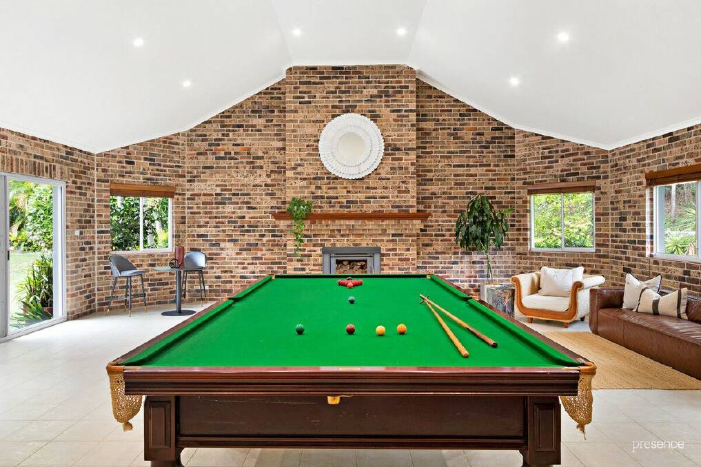 The games room. Picture supplied