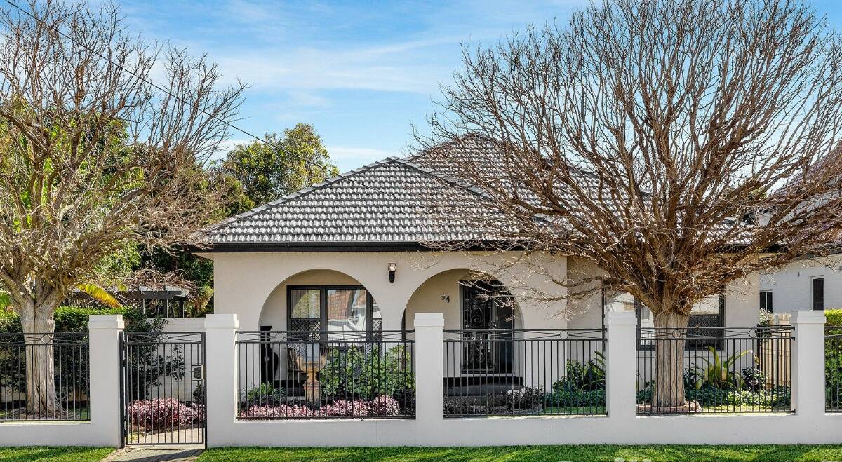 This five-bedroom home at 94 National Park Street in Hamilton South sold for $2,125,000 after negotiations at auction. Picture supplied