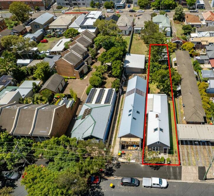 The home in Cooks Hill sold $210,000 over the reserve, according to listing agent David Phelan. Picture supplied