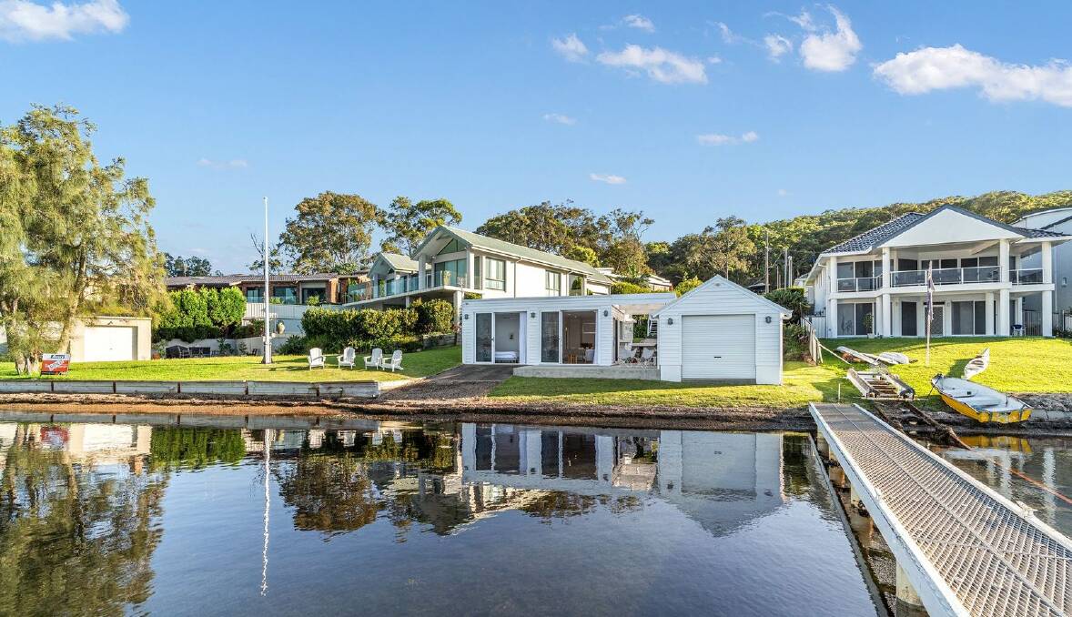 This two-bedroom cottage listed with Avery Property Professionals in Coal Point on the western side of Lake Macquarie is chasing upwards of $2 million. Picture supplied