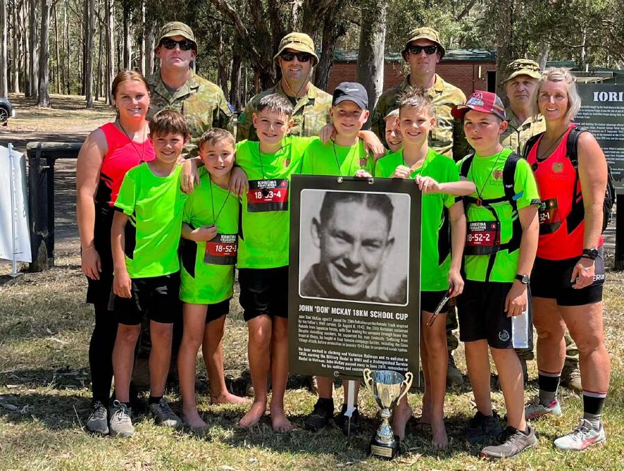 Kitchener Public School students were crowned the winning champs of the Kokoda Challenge. Picture supplied