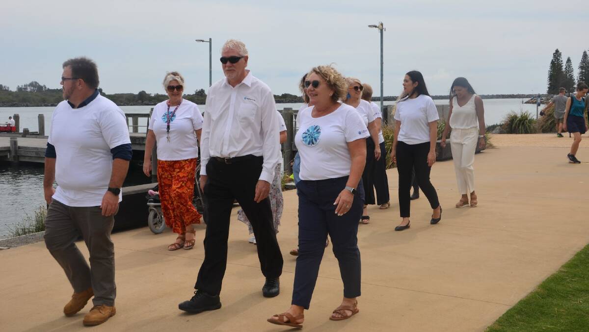 This year's Coastal Walk Against Domestic and Family Violence is expected to have nearly 500 participants with a long list of sponsors supporting the event. Picture by Emily Walker