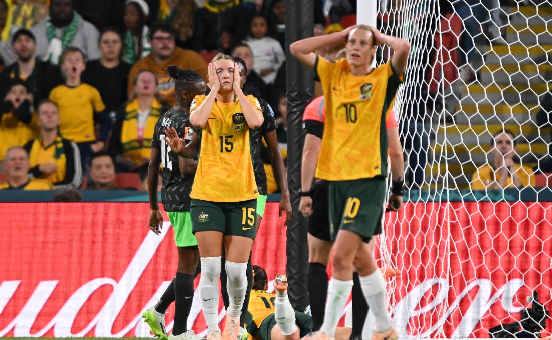 Australia have been beaten by Nigeria in Brisbane. Picture - Getty Images