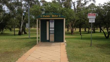 A home away from home on Warialda Street in Moree, NSW. Picture via Toilet Map