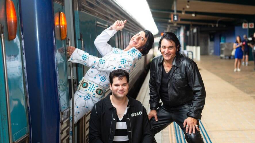 Elvis Express leaves the station after Parkes Elvis Festival 2024 wraps up. Picture via Parkes Elvis Festival/Instagram