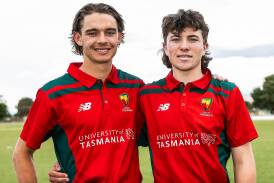 Aidan O'Connor and Zac Curtain have been Tasmania's leading scorers at the national championships so far. Picture by CA DIGITAL