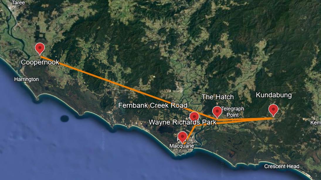 Two arrests as police suggest body at Port Macquarie linked to Pacific Highway shootings