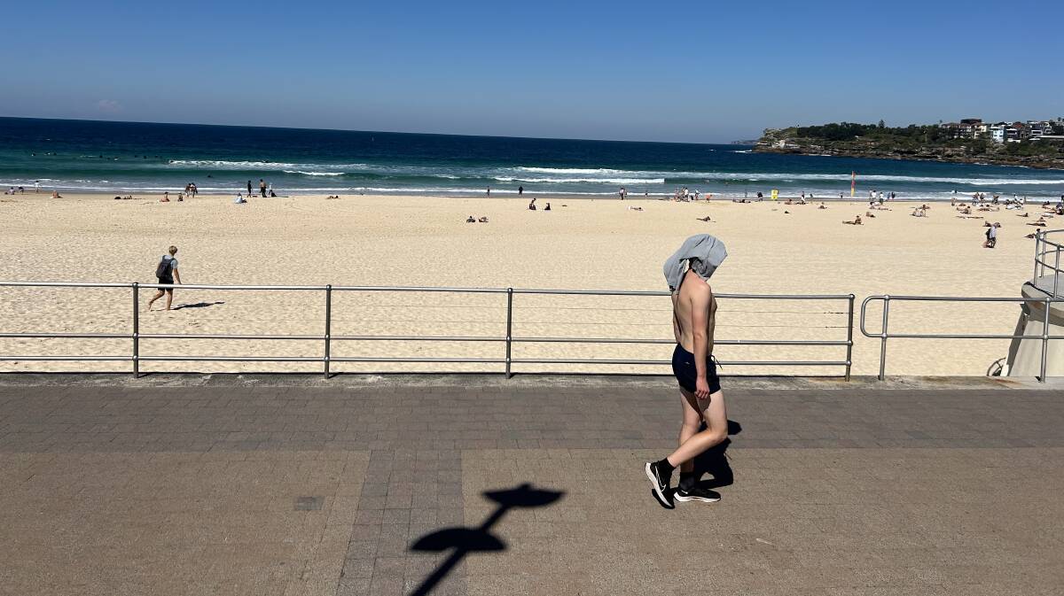 The tragedy did not put people off Bondi's iconic beach. Picture: Carla Mascarenhas