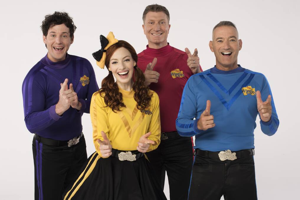 The Wiggles are bringing their We're All Fruit Salad Tour to Canberra in April. Pictures: Supplied
