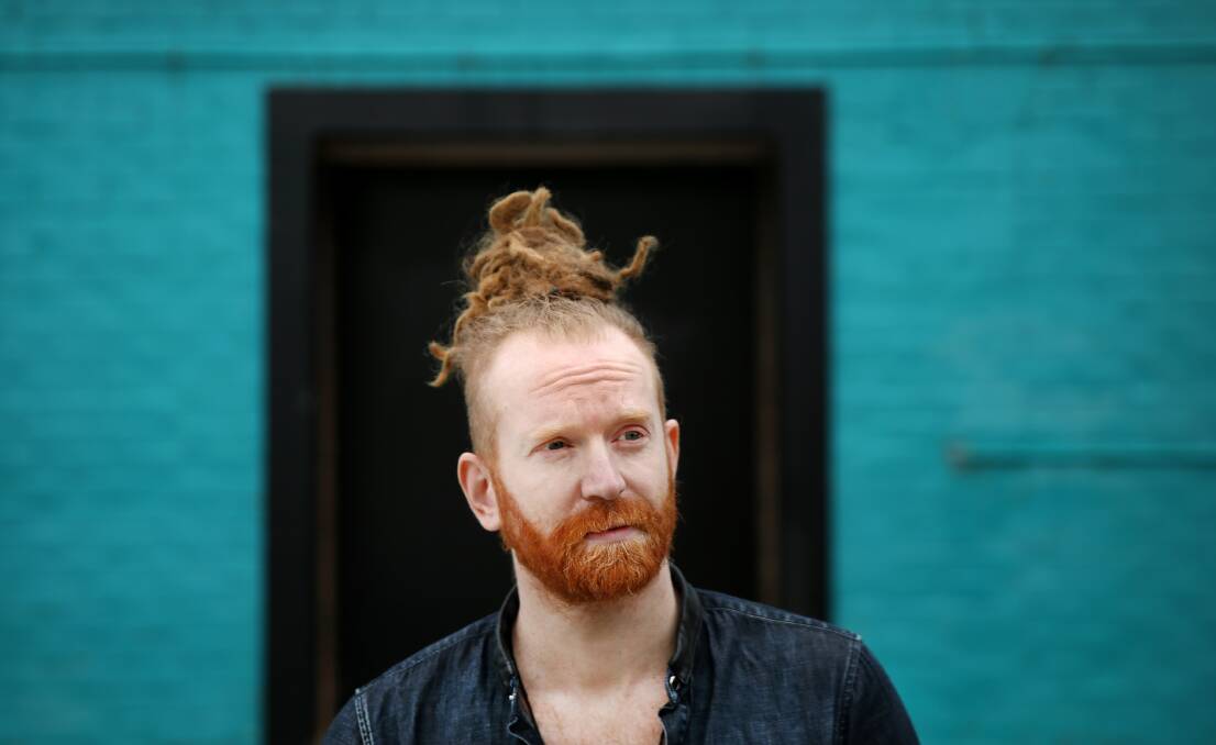 Top of his game: Newton Faulkner, 33, in Newcastle this week. Picture: Marina Neil
