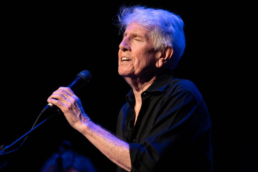 Guitar, organ, harmonica, vocals - Graham Nash was at his versatile best at the Civic Theatre in Newcastle, for his Sixty Years of Songs & Stories show on March 20, 2024. Picture by Paul Dear