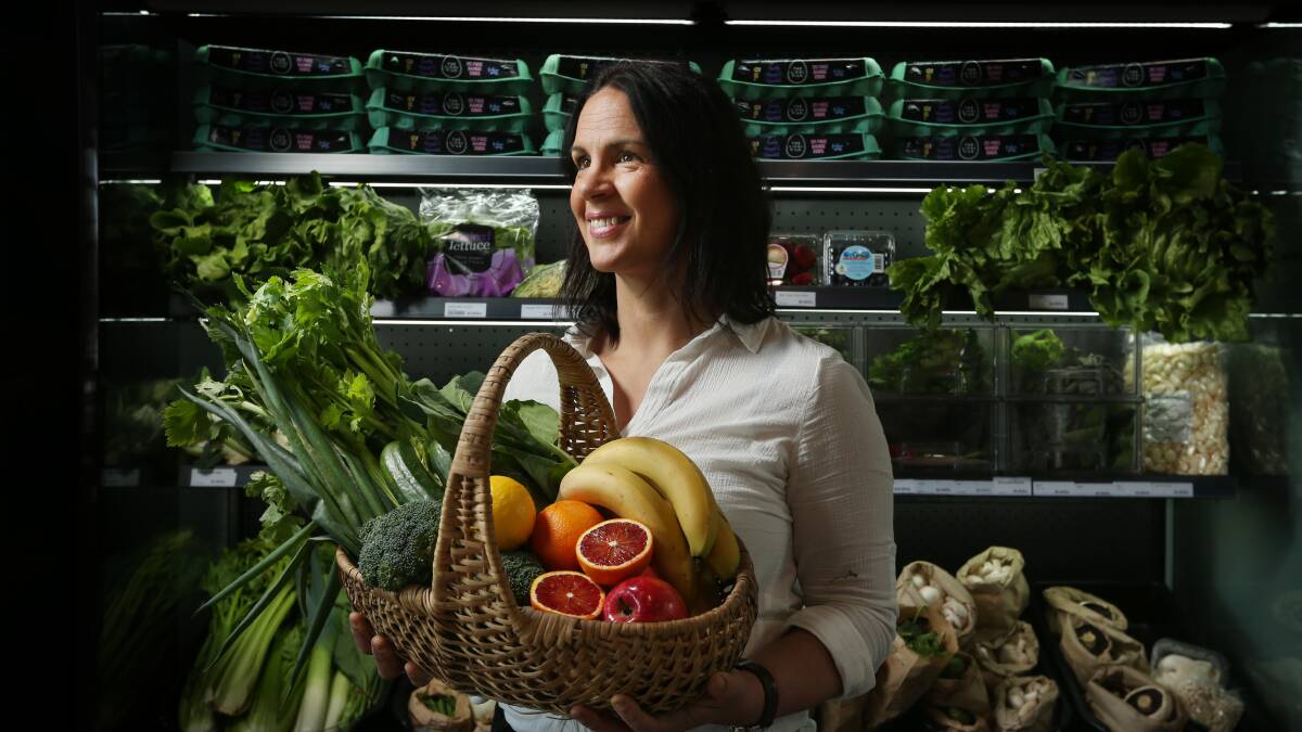 Newcomer to Tighes Hill: Shereen Morris, owner of An Apple a Day grocery store. Picture: Simone De Peak