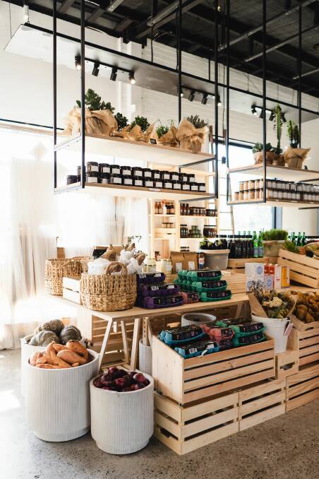 New shop in town: Interior at An Apple A Day. Picture: Brooke Art Studio