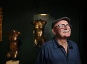 Newcastle sculptor Roger McFarlane has published an autobiography that covers his personal life and artistic endeavours. Picture by Simone De Peak