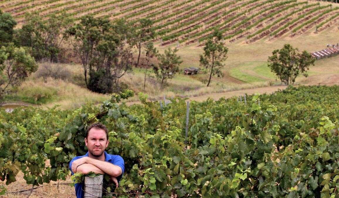 Changing times: Adrian Sparks, chief winemaker and general manager at Mt Pleasant winery in the Hunter Valley.
