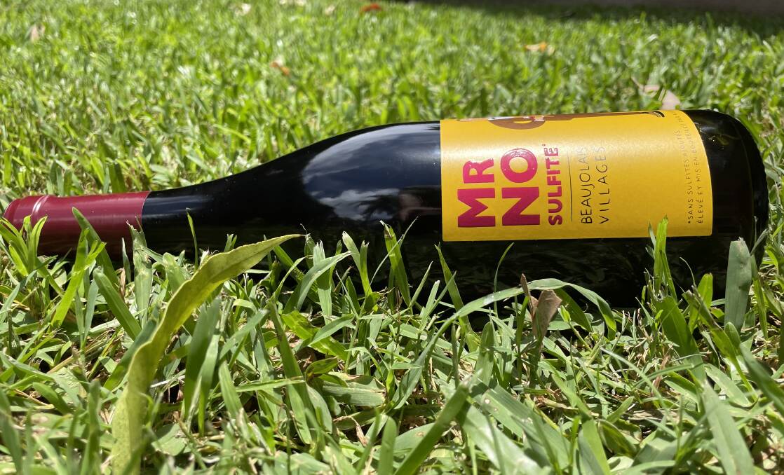 New sensation: Mr No, a French gamay made naturally. Picture: Jim Kellar
