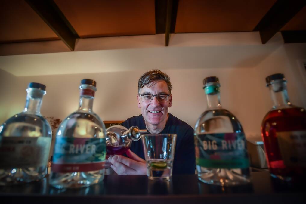Flavour route: Clyde Morton's background in science and winemaking have been helpful in his gin career. Picture: Karleen Minney
