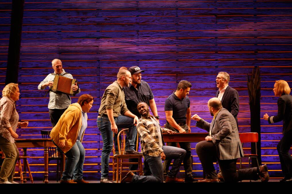 Come From Away at the Civic Theatre in Newcastle. Picture by Max Mason-Hubers