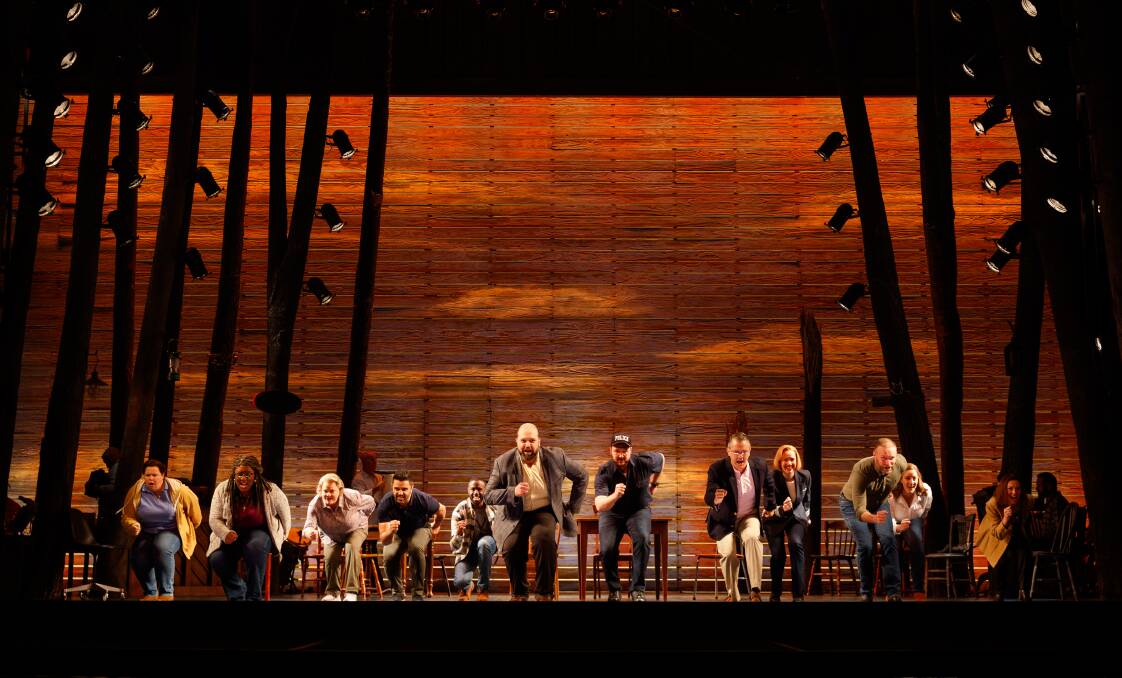 Come from Away at the Civic Theatre, Newcastle Picture by Max Mason-Hubers