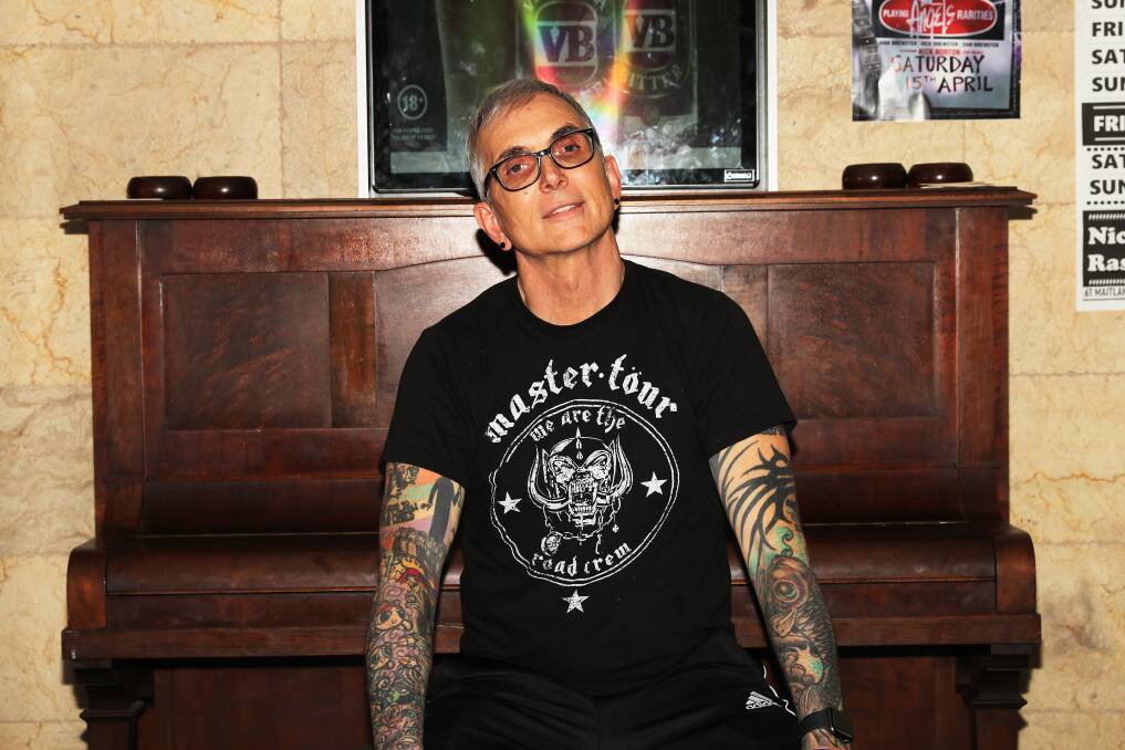 Everclear lead singer, guitarist, songwriter and founder Art Alexakis in Newcastle. PIcture by Peter Lorimer