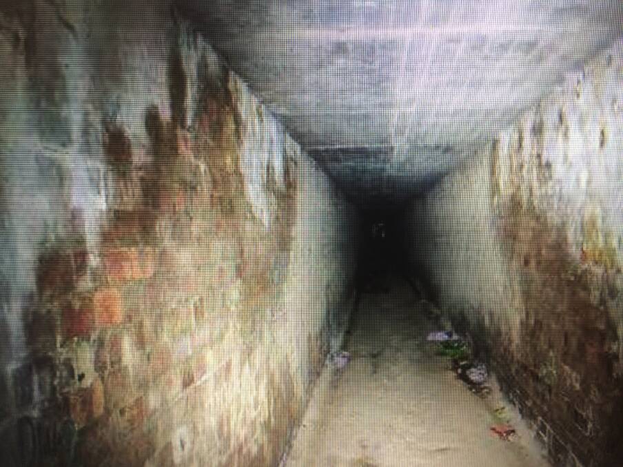 Secret passage. Picture: ABC Radio
