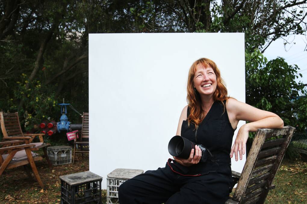 Photographer Edwina Richards, who captured 100 images of daily life in Singleton for We are Singleton: Portrait Of A Town. Picture by Simone De Peak